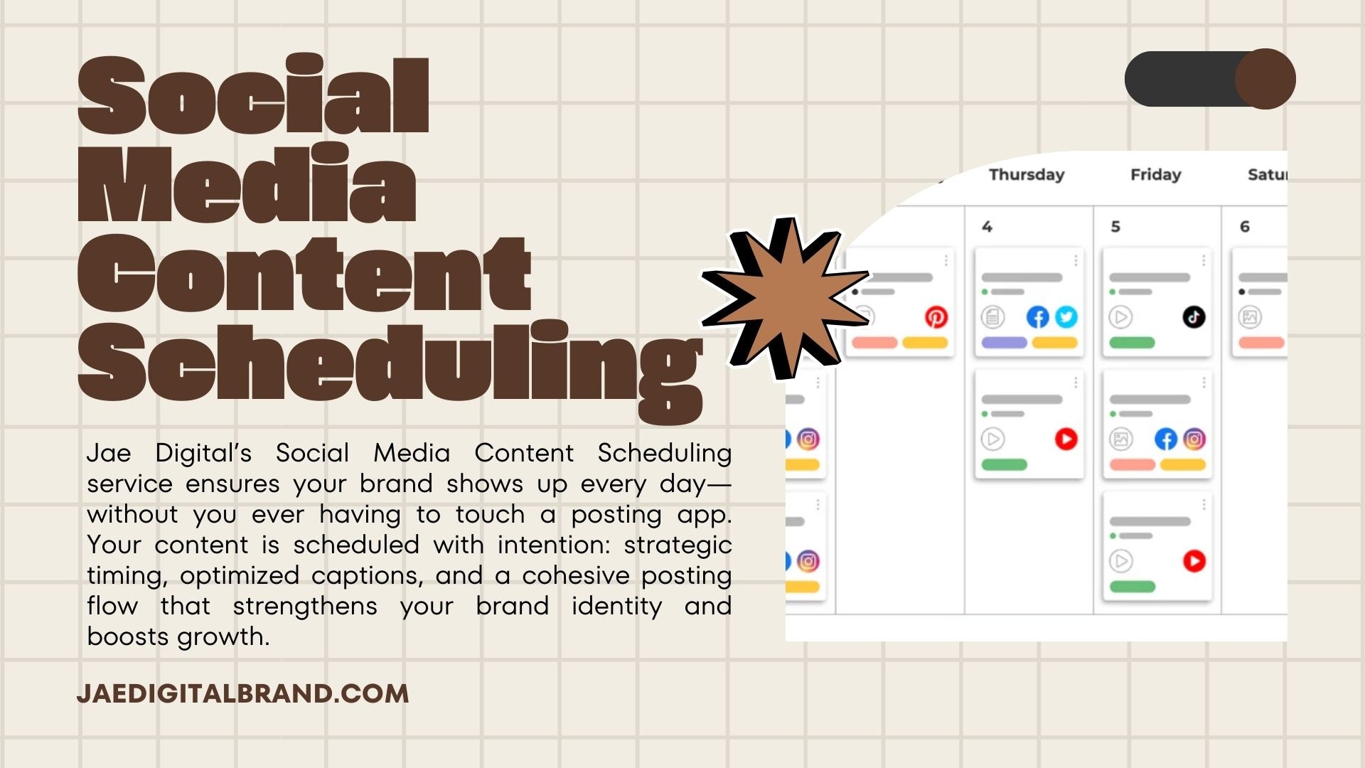 Social Media Content Scheduling