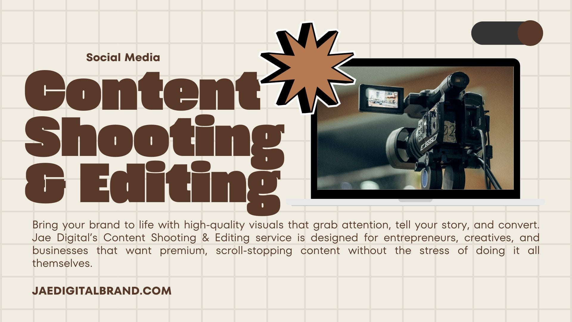 Content Shooting & Editing